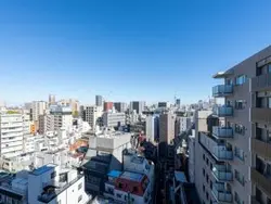 【東京都/文京区本郷】アトラス本郷三丁目 バルコニーからの眺望
