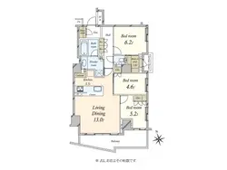 【東京都/渋谷区代官山町】ザ・パークハウス代官山 間取り図