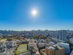【東京都/千代田区富士見】パークコート千代田富士見ザ タワー 眺望：ズーム無