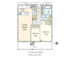 【東京都/港区白金】グランドメゾン白金の杜ザ・タワー 間取り図