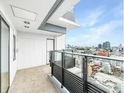 【東京都/港区白金】アトラスタワー白金レジデンシャル バルコニー：西側