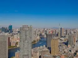 【東京都/中央区勝どき】パークタワー勝どきサウス 眺望：ズームあり