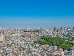 【東京都/豊島区東池袋】プラウドタワー東池袋ステーションアリーナ 眺望：南東側（ズームなし）