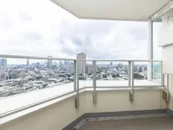 【東京都/新宿区市谷本村町】THE CENTER TOKYO バルコニー