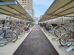 【東京都/新宿区原町】プラウド新宿牛込柳町 駐輪場