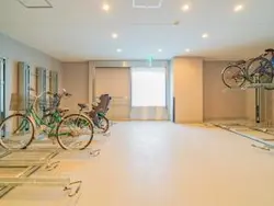 【東京都/港区新橋】ザ・パークハウス芝御成門 駐輪場