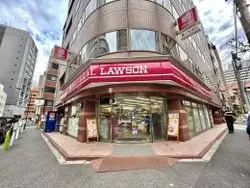 【東京都/港区新橋】ザ・パークハウス芝御成門 ナチュラルローソン 新橋六丁目店（現地より約50m）