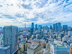 【東京都/港区東新橋】東京ツインパークス ライトウィング 眺望