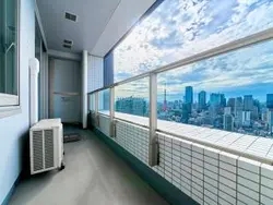【東京都/港区東新橋】東京ツインパークス ライトウィング バルコニー