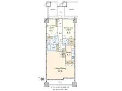 【東京都/千代田区六番町】グランフォルム六番町 間取り図