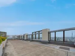 【東京都/台東区池之端】ブリリアタワー上野池之端 敷地内施設：屋上