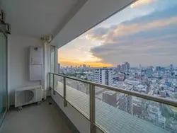 【東京都/港区白金】白金タワー タワー棟 バルコニー