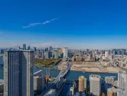 【東京都/中央区勝どき】パークタワー勝どきサウス 眺望：ズームなし