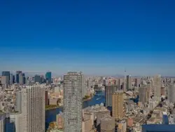 【東京都/中央区勝どき】パークタワー勝どきサウス 眺望：ズームなし