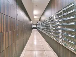 【東京都/港区三田】シティタワー麻布十番 メールBOX：左側:宅配BOX