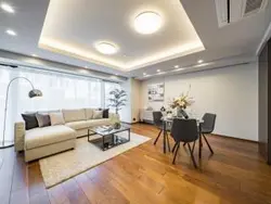【東京都/港区元麻布】グランドヒルズ元麻布 リビング・ダイニング：※家具・調度品等は販売価格に含まれておりません