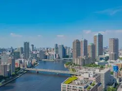 【東京都/中央区月島】グランドシティタワー月島 眺望：ズームあり