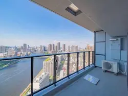 【東京都/中央区月島】グランドシティタワー月島 バルコニー