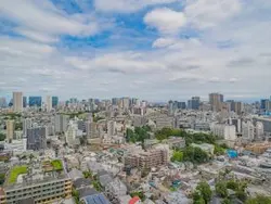 【東京都/品川区上大崎】ブリリアタワーズ目黒 ノースレジデンス 眺望