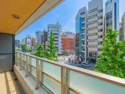 【東京都/渋谷区東】パークコート恵比寿 バルコニー