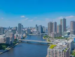 【東京都/中央区月島】グランドシティタワー月島 眺望：ズームあり