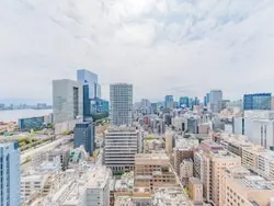【東京都/港区浜松町】WORLD TOWER RESIDENCE 眺望：バルコニーから