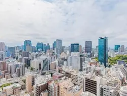 【東京都/港区浜松町】WORLD TOWER RESIDENCE 眺望：バルコニーから