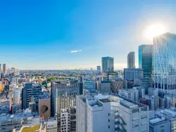 【東京都/渋谷区渋谷】プラウドタワー渋谷 眺望：バルコニーから