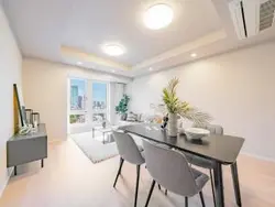 【東京都/港区南青山】青山ザ・タワー  リビング・ダイニング：床暖房付き