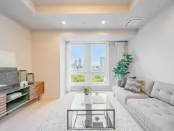 【東京都/港区南青山】青山ザ・タワー  リビング・ダイニング：床暖房付き