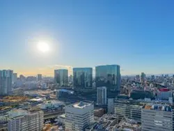 【東京都/港区芝浦】プラウドタワー芝浦 眺望：ズームなし