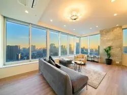 【東京都/港区芝】クレストプライムタワー芝 リビング