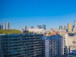 【東京都/品川区東五反田】パークタワーグランスカイ 眺望：ズーム無