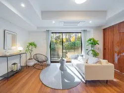 【東京都/新宿区内藤町】ザ・パークハウス御苑内藤町 リビング・ダイニング：※家具・調度品等は販売価格に含まれておりません