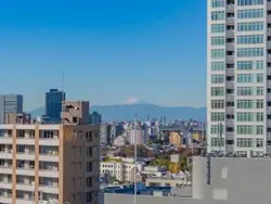 【東京都/港区高輪】高輪シティハウス 眺望：ズームあり