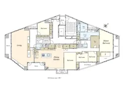【東京都/港区高輪】高輪シティハウス 間取り図