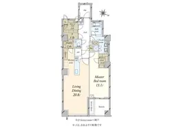 【東京都/渋谷区神宮前】プラウド神宮前 間取り図