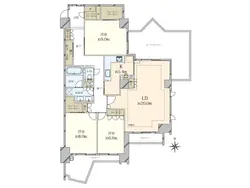 【東京都/文京区小石川】シティテラス文京小石川 A棟 間取り図