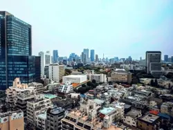 【東京都/渋谷区渋谷】プラウドタワー渋谷 眺望：ズーム無