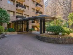 【東京都/渋谷区広尾】広尾ガーデンヒルズ センターヒル H棟 エントランス