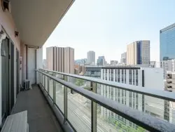 【東京都/港区芝浦】ブランズタワー芝浦 バルコニー