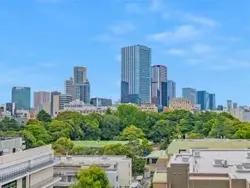 【東京都/港区三田】三田ガーデンヒルズ サウスヒル 眺望：ズームあり