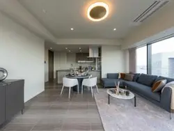 【東京都/港区浜松町】WORLD TOWER RESIDENCE リビング・ダイニング