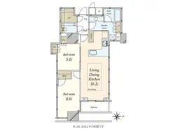 【東京都/港区三田】三田ガーデンヒルズ EAST HILL 間取り図