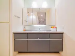 【神奈川県/横浜市西区高島】ファーストプレイス横浜 パークタワー横浜ステーションプレミア 洗面室：※家具・調度品等は販売価格に含まれておりません