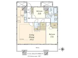 【神奈川県/横浜市西区高島】ファーストプレイス横浜 パークタワー横浜ステーションプレミア 間取り図