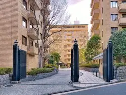 【東京都/渋谷区広尾】広尾ガーデンヒルズ サウスヒルD棟 エントランス