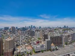 【東京都/港区白金】グランドメゾン白金の杜ザ・タワー 眺望：バルコニーから　※ズームなし