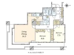 【東京都/千代田区神田神保町】東京パークタワー 間取り図