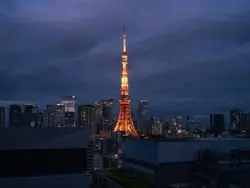 【東京都/港区三田】三田ガーデンヒルズ イーストヒル 眺望：リビングからの眺望、ズーム無